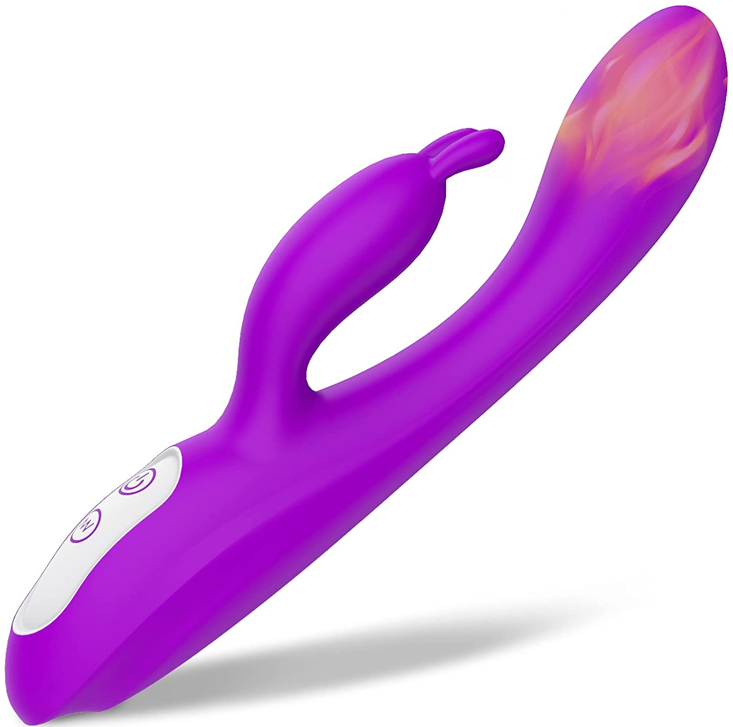 PHANXY G Spot Rabbit Vibrator with Heating Function for Couple - Purple