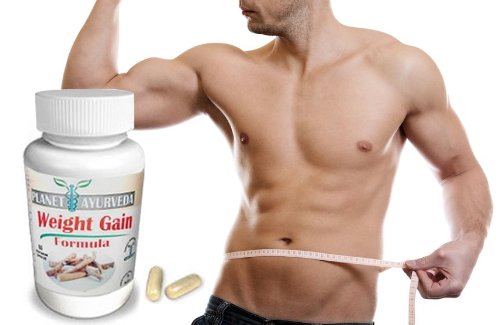 Planet Ayurveda Weight Mass Gain for Men - 60 Vegetarian Capsules