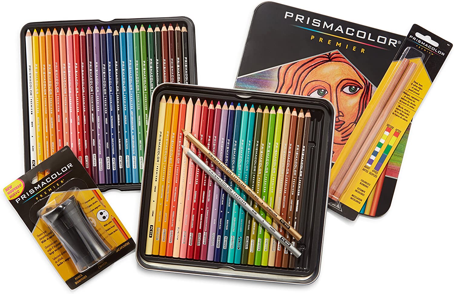 Prismacolor Premier Colored Pencils, Pack of 48 with 2 Blender Pencils