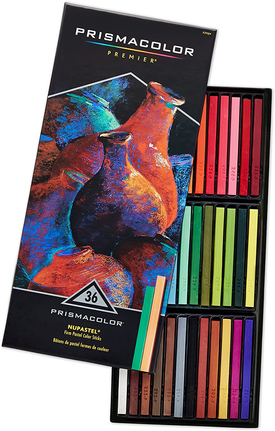 Prismacolor  Premier NuPastel Firm Pastel Color Sticks, 36 Count