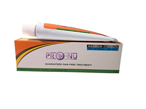 Pro-Nu New 30g Strong Topical Anesthetic Skin Numbing Cream for Tattooing Waxing Piercing Derma Rolling For Relieve Pain