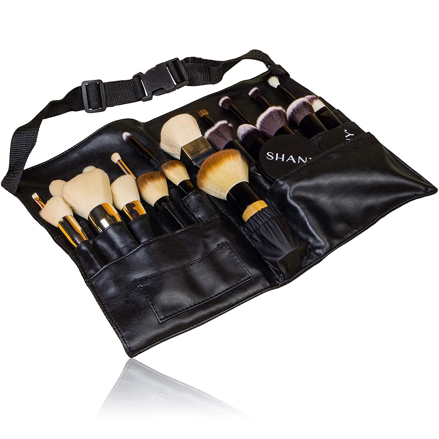 Professional Artist Makeup Urban Gal Style Apron with Leather Belt - 8.16oz (231g)