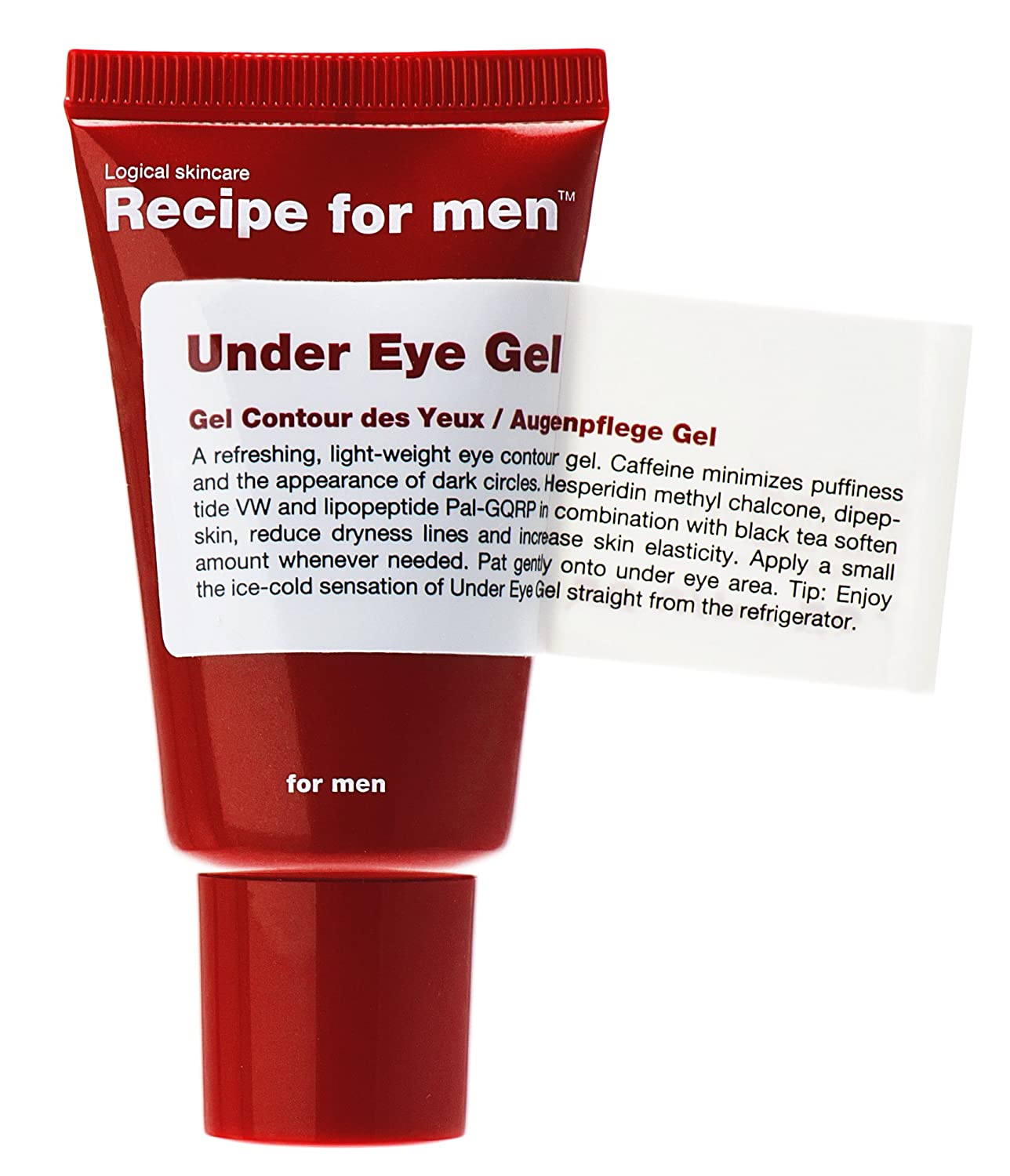 Recipe for Men Under Eye Gel, 0.85 fl. oz.(25ml)