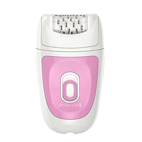 Remington Smooth & Silky Total Coverage Epilator, Electric Tweezing System, Pink, EP7010E