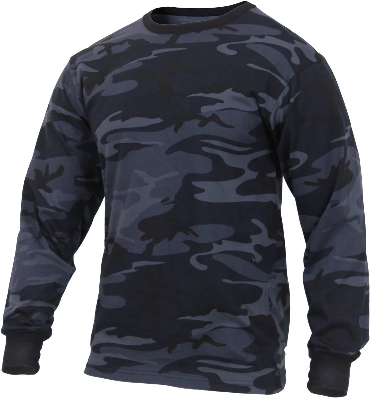 Rothco Long Sleeve T-Shirt Military Shirt Camouflage T-Shirt, Colored Camo, XL
