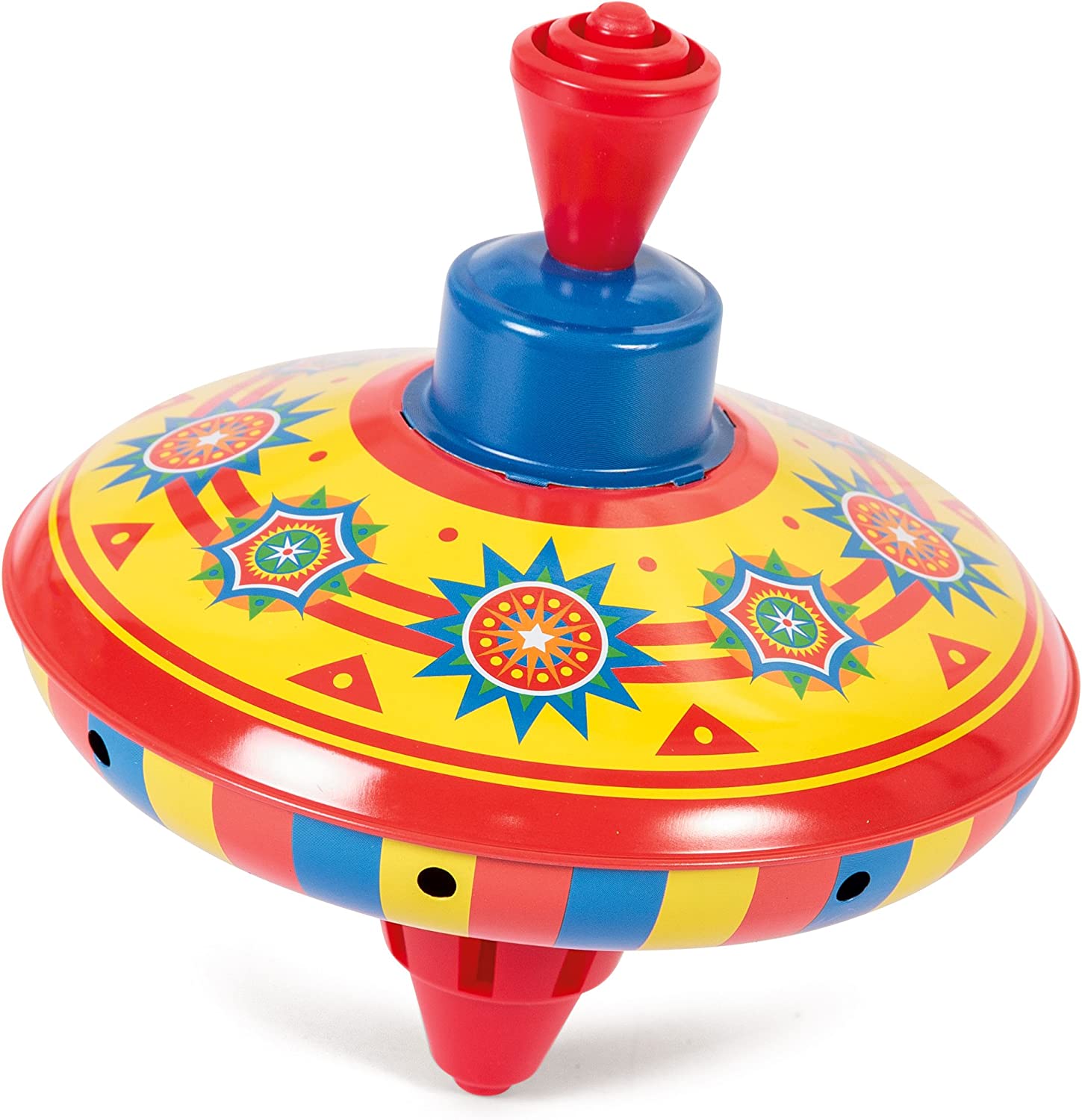 Schylling Mini Tin Tops - Multi Color