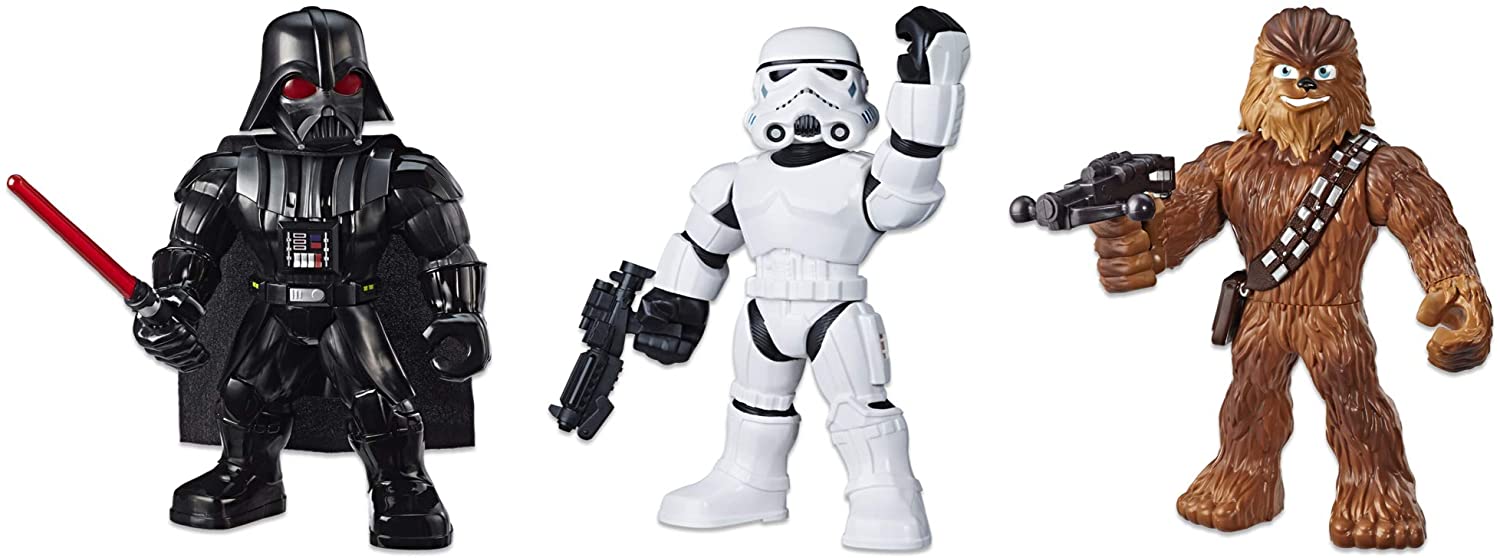 Star Wars Galactic Heroes Mega Mighties 3 Pcs Set, Action Figures