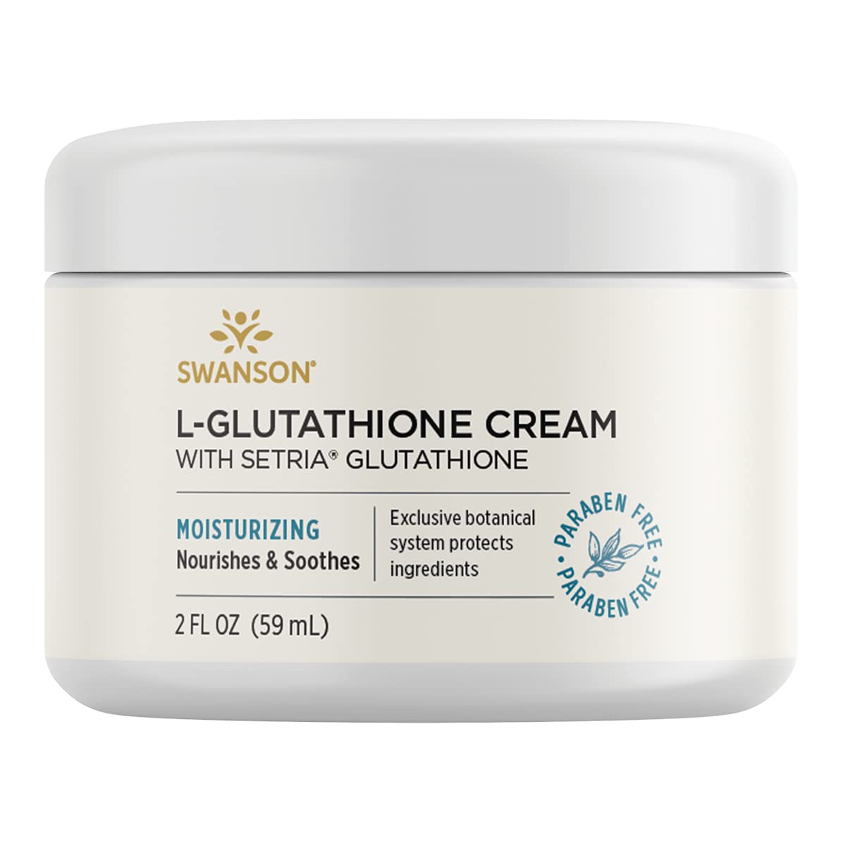 Swanson L-Glutathione Cream: Setria Magic for Your Skin (2 fl Oz)