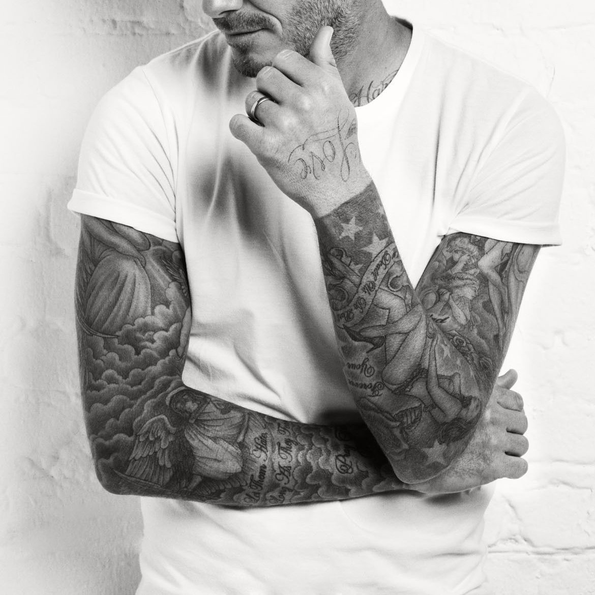 Temporary Neck Arm Body Tattoos Sticker for Men & Women Body Art Make Up - 6 Sheets