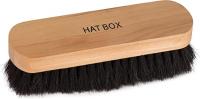 100% Horsehair Shoe Brush With Ergonomic Natural Wood Handle - Polish and Shine Leather and Syntheti