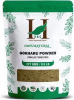 100% Natural Organically Grown Tribulus Terrestris Powder | Gokharu Powder | Gokshura Powder - 8.0 O
