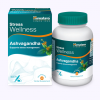 Himalaya's Ashvagandha for Stress Wellness - 120 Capsules