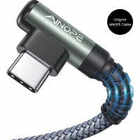 AINOPE USB C Cable 2-Pack 6.6ft – 3.1A Fast Char