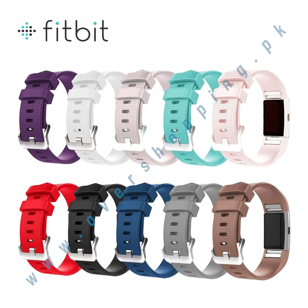 10 Stylish New Fitbit Charge 2 Bands by ZSZCXD - Adjustable Size 5.5-8.1 Inches