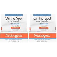 Neutrogena On‑The‑Spot Acne Spot Treatment 2.5% Benzoyl Peroxide, Vanishing Cream Gel for Face, 