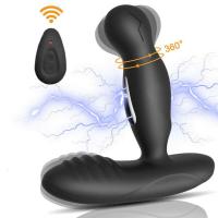 LEVETT Prostate Massage Vibrators Wireless Rotation Anal Plug Stimulator Masturbator