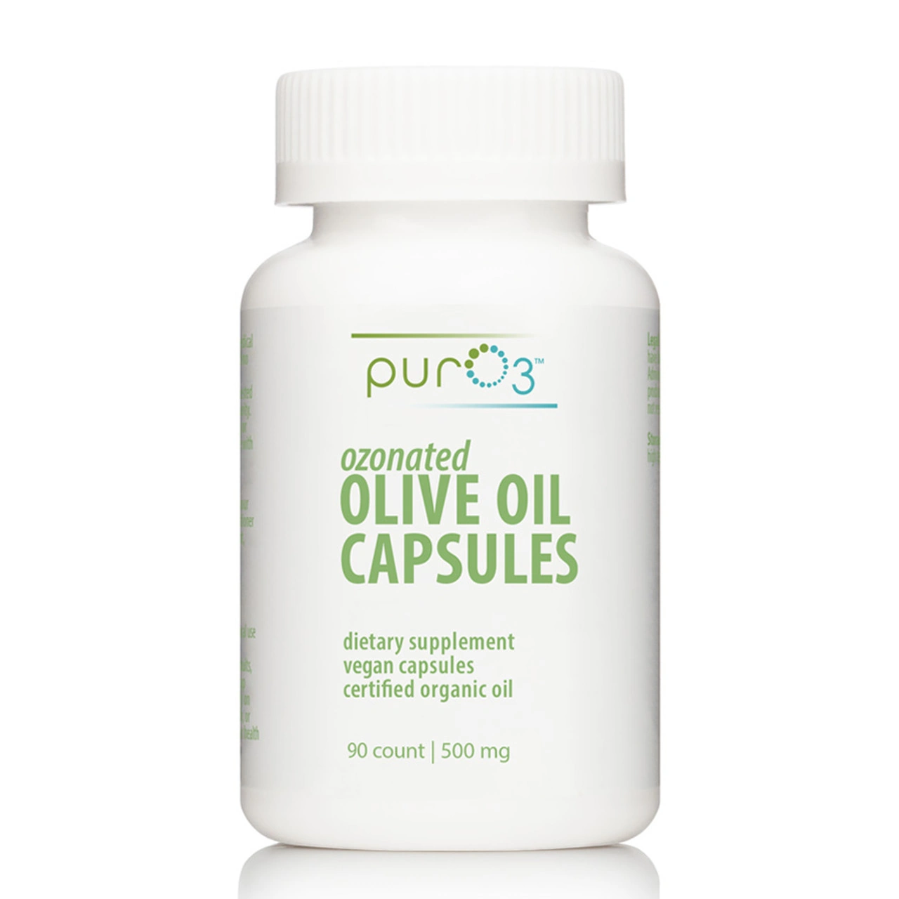 PurO3 500mg Ozonated Olive Oil Capsules Ozonated T