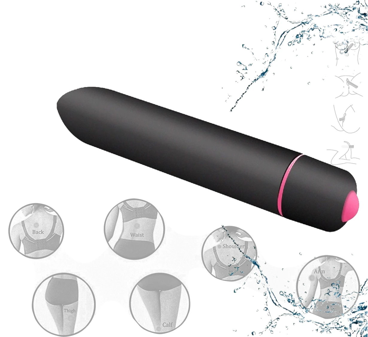 Powerful Bullet Vibrators with 10 Modes