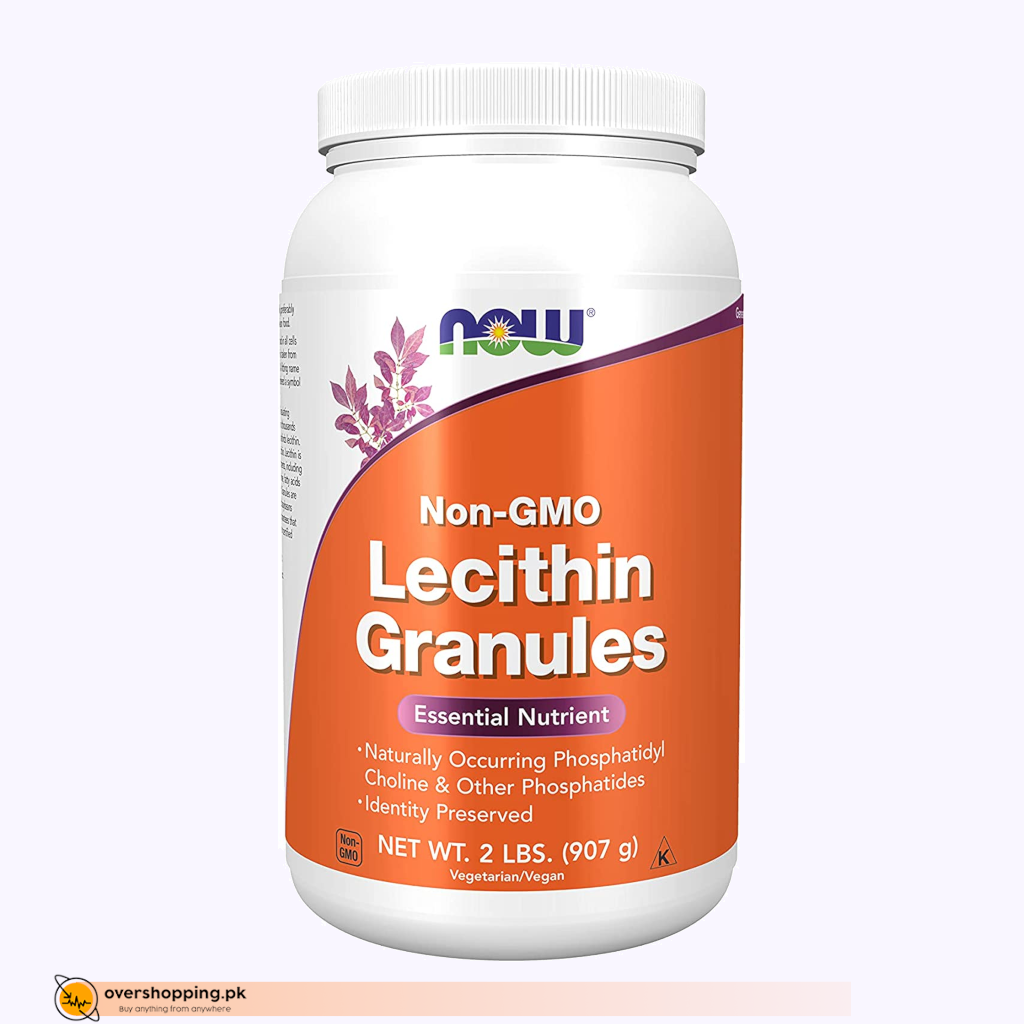 NOW Supplements, Lecithin Granules with naturally occurring Phosphatidyl Choline and Other Phosphati