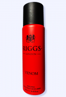 Riggs LONDON Men's Deodorant Body Spray, Venom- 8.&hellip;