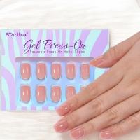 Caramel Press On Nails Almond - BTArtbox, 30PCS, C&hellip;