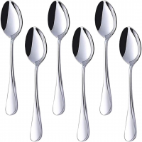 HANSGO Teaspoons Stainless Steel, 6 Piece Dinner S
