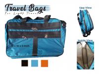 Handmade Travel Bag For Light Travel, Lightweight Travelling Bag 