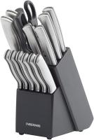Farberware-5152497 15-Piece Stainless Steel Knife Block Set with Steak Knives - Ultimate Precision f