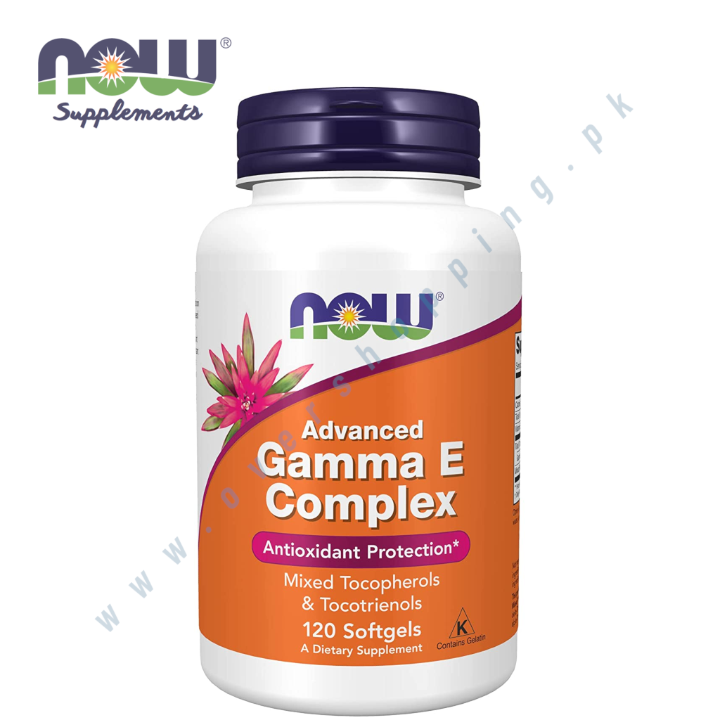 NOW Supplements, Advanced Gamma E Complex, Mixed T…