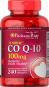 Puritan's CoQ10 Pride Q-SORB Co Q-10 100 Mg-240 Rapid Release Softgels