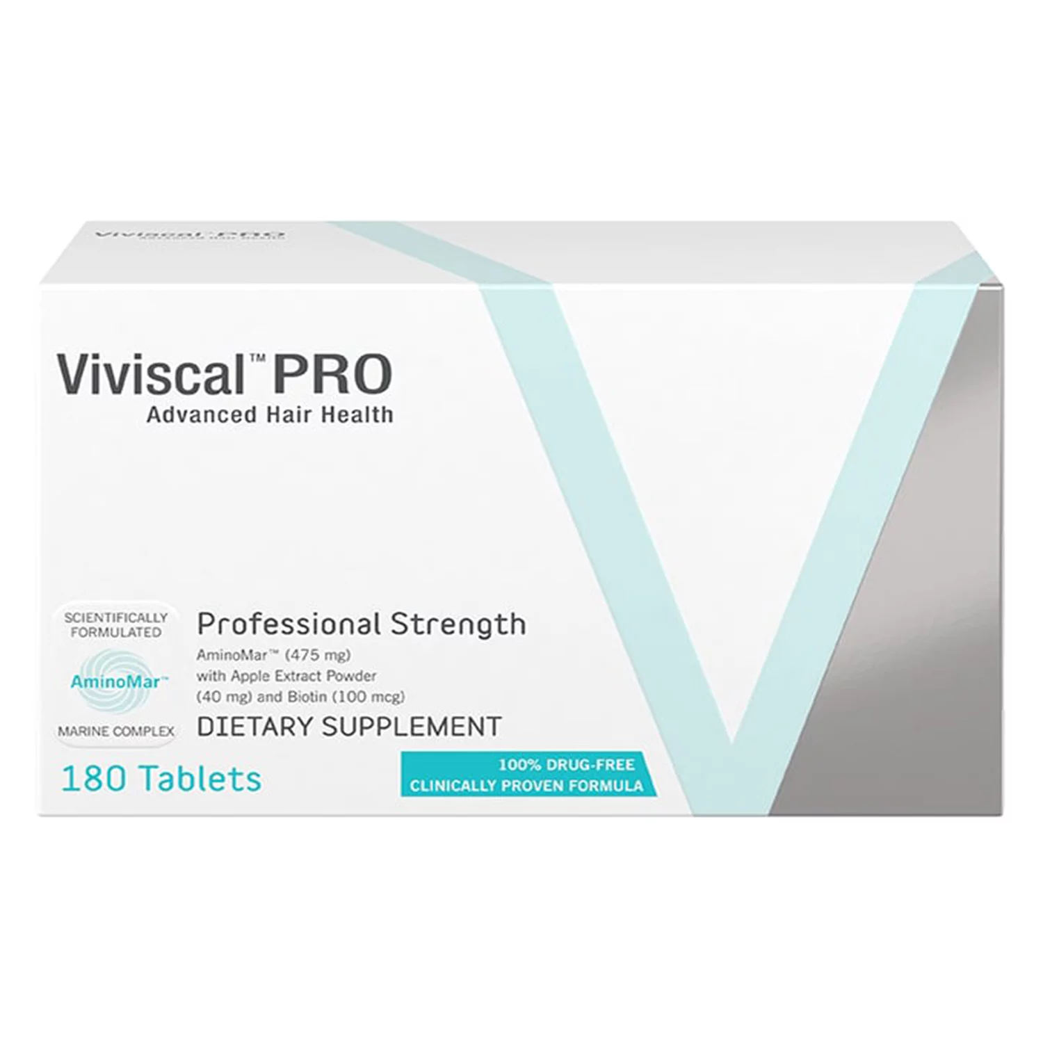 Viviscal Professional Hair Growth Program Dietary Supplement, 180 Count