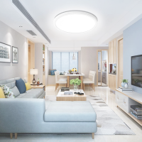 3100lm LED Flush Mount Ceiling Light, Super Slim 1&hellip;