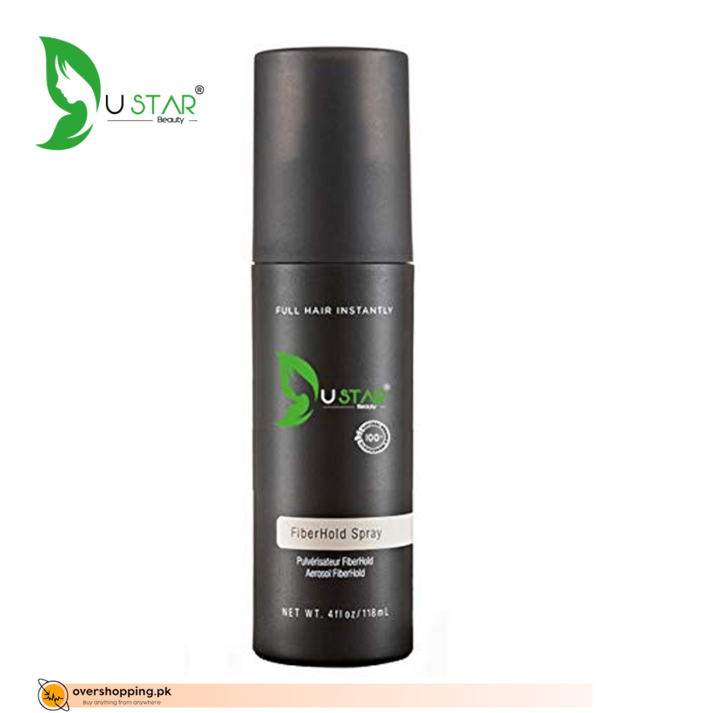 USTAR Hair Building Fibers Spray - 4.0 Fl.Oz (118ml)