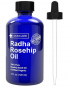 Radha Beauty Rosehip Oil - 100% Pure Cold Pressed Certified Organic (4 fluid oz)
