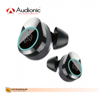 Audionic Signature Wireless Earbuds (S40) with Warranty - Metallic Black