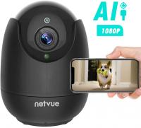 Pet Camera - Indoor Camera Wireless, 1080P Home Camera with Human Detection, Night Vision IP Camera,