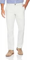 Amazon Essentials Men's Slim-Fit Wrinkle-Resistant Flat-Front Chino Pant - Silver