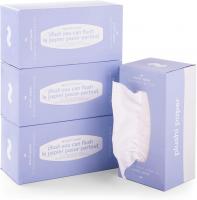 Advanced Tubeless Toilet Paper Pull From a Tissue Box 4 Ply Septic Safe Plush Facial/Bathroom Tissue