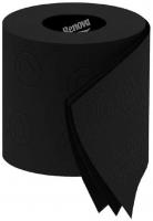 Renova Ultra Soft 3-Ply Toilet Paper Rolls, Black