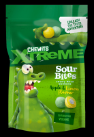 Cloetta Chewits Xtreme Sour Apple Candy - 165g
