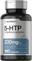 5HTP 200mg Capsules, 5 Hydroxytryptophan, 5HTP Extra Strength Supplement by Horbaach - 180 Capsules