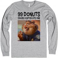 99 Donuts | Officer Benjamin Clawhauser (Zootopia)