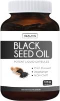Black Seed Oil - 120 Softgel Capsules (Non-GMO & Vegetarian) 