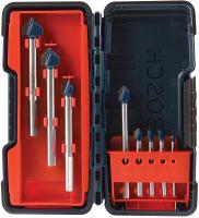 Bosch 8 Piece Glass and Tile Bit Set with Storage 