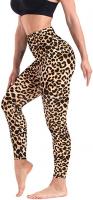 High Waisted Pattern Leggings for Women Soft Tummy Control Printed Legging Capri & Full Length W
