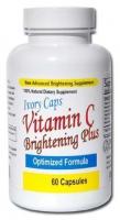 Ivory Caps Maximum Strength Vitamin C Brightening Plus 60 Capsule Bottle