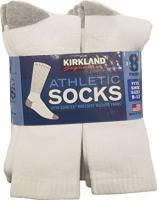 Kirkland Signature Men’s Athletic Sock 8-pair, W