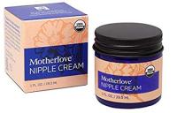 Motherlove Nipple Cream (1 oz.) Organic Lanolin-Free Herbal Salve for Soothing Sore Nursing Nipples 