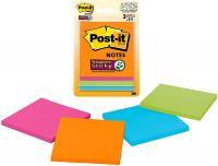 Post-it Super Sticky Notes, 2x Sticking Power, 3 in x 3 in, 3 Pads/Pack