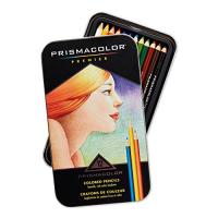 Prismacolor Premier Colored Pencils, Soft Core - 12 Pack Assorted Colors for Seamless Blending and A